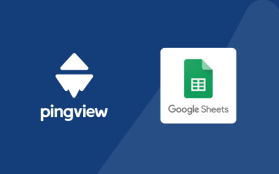 Pingview & Google Spreadsheet